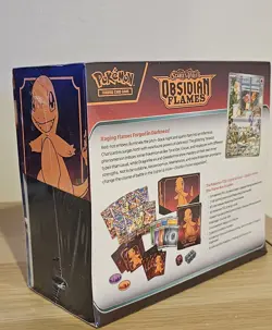Obsidian Flames ETB Scarlet & Violet Pokemon TCG Factory Sealed ETB - Image 2