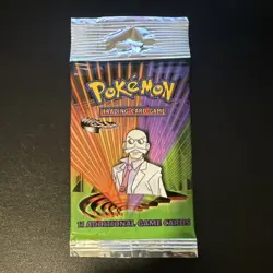 Pokemon TCG Gym Challenge Booster Pack Sealed 2000 Blaine WOTC Heavy 20.954 - Image 1