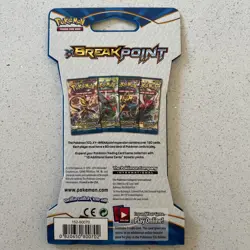 Pokemon XY Breakpoint x2 Sleeved Hanger Booster Pack New Sealed UK - Image 5