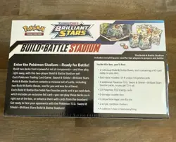 Pokemon TCG: Sword & Shield - Brilliant Stars Build & Battle Stadium 820650850134 - Image 2