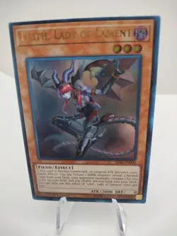 Yu-Gi-Oh! Lilith, Lady of Lament SR06-EN000 Lair of Darkness 1st Edition Holo - Image 1