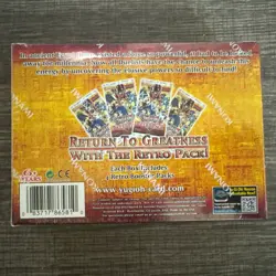 YU-GI-OH! 1x RETRO PACK MINI BOOSTER BOX - ENGLISH - MINT, SEALED 2024 - Image 2