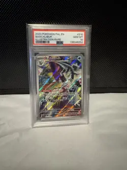 Pokemon TCG Baxcalibur Card 210/193 IR Sv02: Paldea Evolved 2023 PSA 10 - Image 1