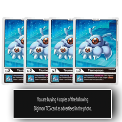 Tsumemon Uncommon BT5-005 U Digimon TCG Card Playset Black - Image 1