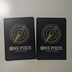 One Piece 2 Card lot - Sanji ST14-003 / Nami ST14-006 SR English NM - Image 2
