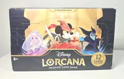 Disney Lorcana Trading Card Game The First Chapter Booster Box New 24 Pack! - Image 1