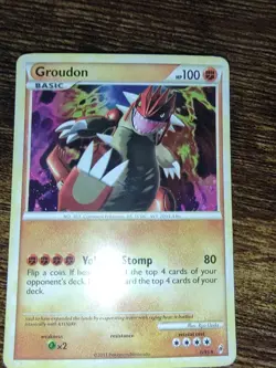 Groudon 2011 Call of Legends 6/95 Holo Pokemon Card - Image 2