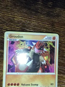 Groudon 2011 Call of Legends 6/95 Holo Pokemon Card - Image 5