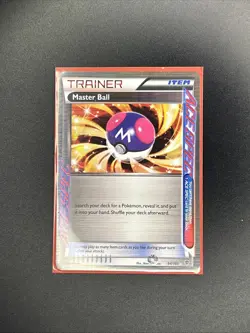 Pokemon TCG Master Ball Plasma Blast Holo Card 94/101 Rare - Image 1