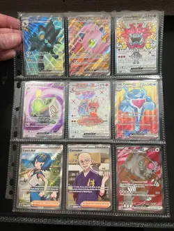 Binder Pokemon Card Collection Lot Wotc Vintage Full Art Vintage More - Image 1