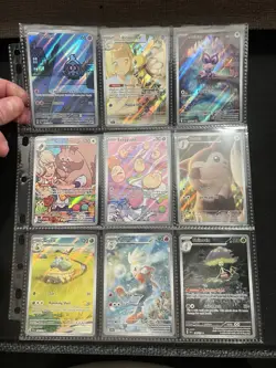 Binder Pokemon Card Collection Lot Wotc Vintage Full Art Vintage More - Image 1