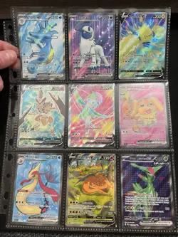 Binder Pokemon Card Collection Lot Wotc Vintage Full Art Vintage More - Image 1