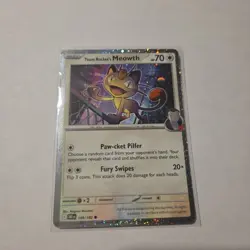 Team Rocket's Meowth (Cosmos Holo) 149/182 Miscellaneous Cards & Products Holo - Image 1