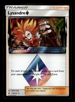 Lysandre Prism Star 110/131 Holo Rare Forbidden Light Pokemon Card - Image 1