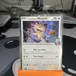 Team Rocket's Meowth (Cosmos Holo) 149/182 - Miscellaneous Cards & Products Holo - Image 1