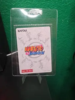 Naruto Uzumaki Promo Card Kayou PSA Magazine Exclusive SEALED NEW - Image 2