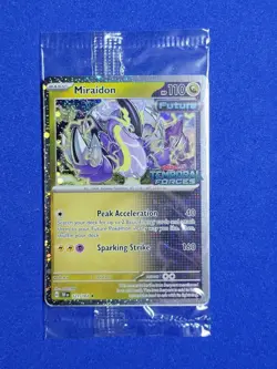 Pokemon Card Miraidon Temporal Forces STAMPED 121/162 SEALED Near Mint - Image 1