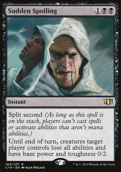 Sudden Spoiling - Commander 2014 | MTG Card - Image 3