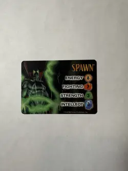 Image Overpower SPAWN character card Unplayed - Image 1