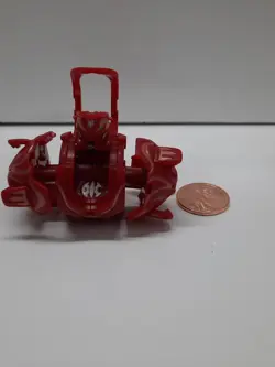 Bakugan Trap Carlsnaut Red Pyrus Aquos New Vestroia. No Card. - Image 2