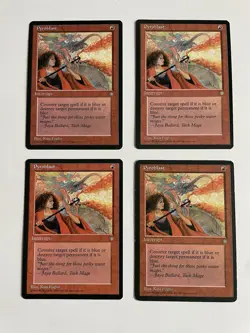4x Pyroblast Ice Age MTG Cards Common Instant Magic Playset x4 MP - Image 1