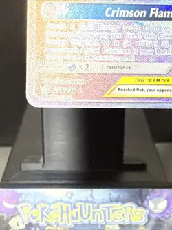 Pokemon Card Charizard & Braixen GX 251/236 Cosmic Eclipse Secret Rare NM - Image 5