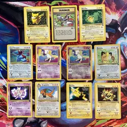 Pokemon TCG WOTC Rare 11 Card Black Star Promo Lot / Excellent Condition Vintage - Image 1