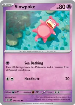 Pokemon Error Card: Slowpoke Missing Ink Layer - Image 2