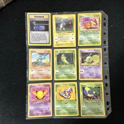 Old Pokemon Cards VINTAGE Rare Collection binder Holo WOTC 1999 Shadowless - Image 4