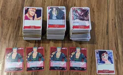 One Piece TCG OP-01 Mixed Lot of 565 Japanese Trading Cards - Red Cards Only! - Image 4