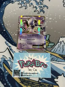 Mewtwo EX - 52/108 - Ultra Rare - Evolutions - Pokemon Card - LP - Image 1