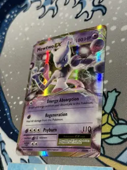 Mewtwo EX - 52/108 - Ultra Rare - Evolutions - Pokemon Card - LP - Image 3