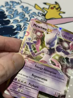 Mewtwo EX - 52/108 - Ultra Rare - Evolutions - Pokemon Card - LP - Image 4
