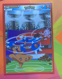 CARD POKEMON POKEDEX EF VOL. II #31 HITMONTOP & TYROGUE 2022 Johto PERU TCG - Image 2