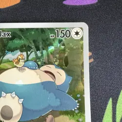 Pokemon Snorlax SVP 051 Holo Black Star Promo Card Scarlet & Violet 151 - Image 3