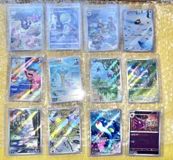 Pokemon TGC - 11x Japanese AR Cards Bundle FULL ART RARE + lots of extras - Image 2