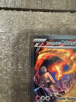 Pokemon TCG Team Rockets Moltres EX Holo Card 229/182 Sir Destined Rivals - Image 3