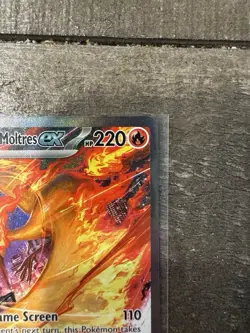 Pokemon TCG Team Rockets Moltres EX Holo Card 229/182 Sir Destined Rivals - Image 4