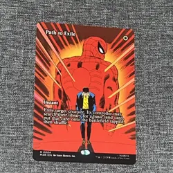 Path to Exile (Borderless) 0004 Non-Foil Marvel Universe Eternal-Legal MTG NM - Image 1