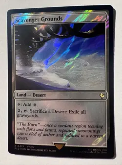 Scavenger Grounds (Surge Foil) #419 (NM) Final Fantasy FIC Magic MTG - Image 1