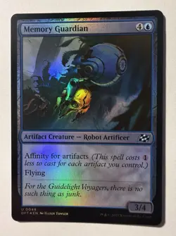 MTG Aetherdrift Memory Guardian Foil 0049 NM - Image 1