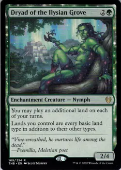 MTG Dryad of the Ilysian Grove (169) | NM | Theros Beyond Death {THB} - Image 1