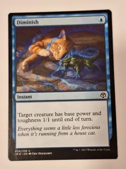Diminish - Iconic Masters - Magic the Gathering MTG Nice! - Image 1