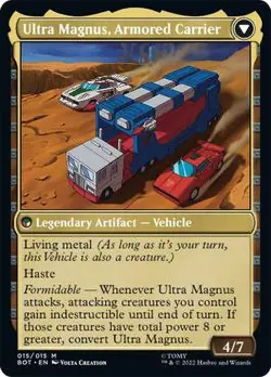 MTG Transformers Ultra Magnus, Tactician/Ultra Magnus, Armored Carrier x1 NM/M - Image 2