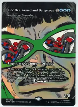 Doc Ock, Armed and Dangerous (Lorthos, the Tidemaker) MTG Spider Man M 0010 - Image 1