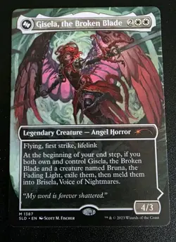 Gisela, the Broken Blade Display Commander (Thick Stock) Secret Lair Drop | MTG - Image 1