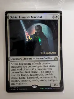 MTG - Odric, Lunarch Marshal - SOI - R - Prerelease - Still Sealed - 31 - Image 1