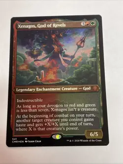 Xenagos, God of Revels (Foil Etched) Commander Legends Foil #541 Mythic - Image 1