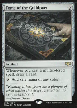 MTG Tome of the Guildpact - Ravnica Allegiance - Rare - Magic the Gathering - Image 1