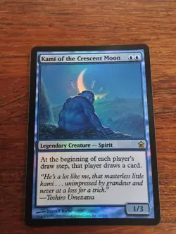 Kami of the Crescent Moon - [Foil] Saviors of Kamigawa LP MTG Magic - Image 1